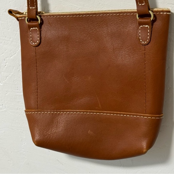 Portland Leather Festival Bag Crossbody Nutmeg - Picture 6 of 12